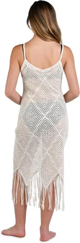 Miniatura 52 de La Blanca Vestido midi para cubrir el traje de baño para mujer