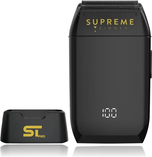 Supreme Trimmer Crunch STF602 - Afeitadora impermeable de doble lámina para hombres | 150 minutos de tiempo de funcionamiento, maquinilla de afeitar