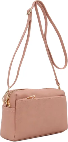 Miniatura 47 de FashionPuzzle Triple Zip Small Crossbody Bag