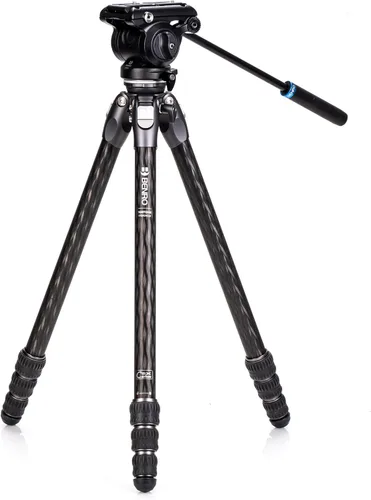 Miniatura 16 de Benro Tortoise CF Serie 2, trípode de 4 secciones con cabezal híbrido FS36PRO