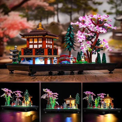 Miniatura 3 de YEABRICKS Luz LED para Lego-10315 Icons Tranquil Garden Building Blocks Modelo (Lego Set no incluido)