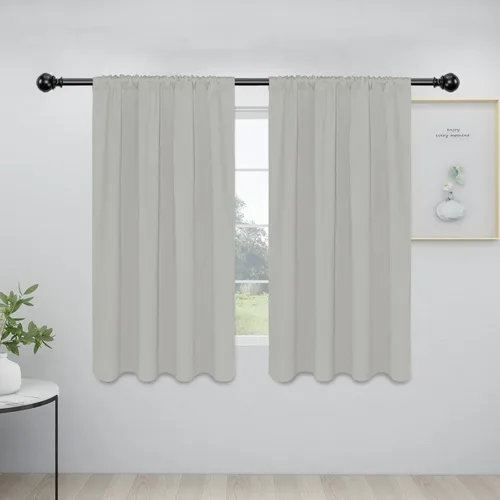 Miniatura 97 de Easy-Going - Cortinas opacas con bolsillo para varilla para el dormitorio, cortinas para ventanas que oscurecen la habitación o la sala de estar