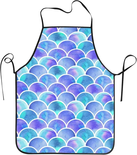 Delantal de cocina chef taller de trabajo mujeres hombres hornear decoraciones pintura barbacoa parrilla accesorios de cocina suministros de fiesta