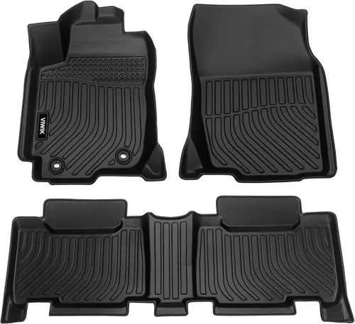 Miniatura 27 de VIWIK Alfombrillas de Piso para Kia Sorento de 7 asientos 2016-2020 S/L/LX/EX/SX/SX Limited, Alfombrillas de Coche Automotrices 3D Antideslizantes