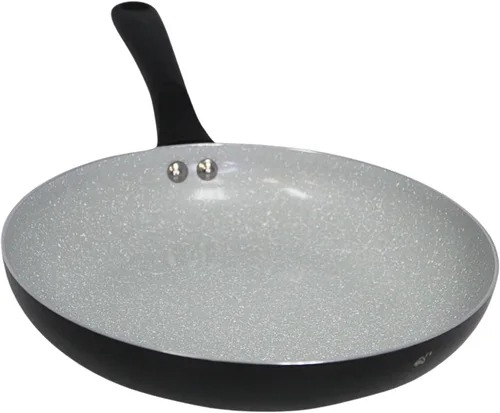IMUSA - Sartén para freír Premier de cerámica antiadherente de 9.5" con mango de tacto fresco, negro mate