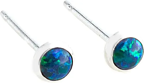 Miniatura 57 de Aretes pequeños de plata de ley para cartílago, tragus, hélix, múltiples piercings hipoalergénicos, piedra natal para mujer, juego de bisel