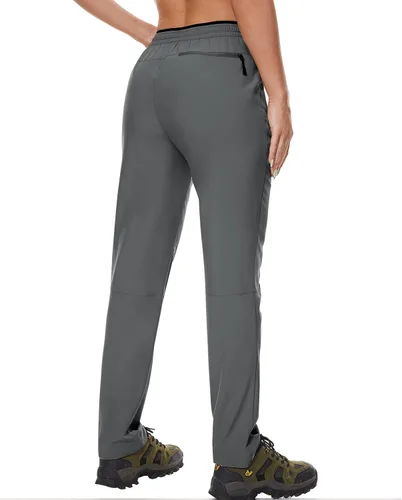 Miniatura 4 de SPECIALMAGIC Womens Hiking Pants Lightweight Quick Dry Cargo Pants Water Resistant Travel Work Pant