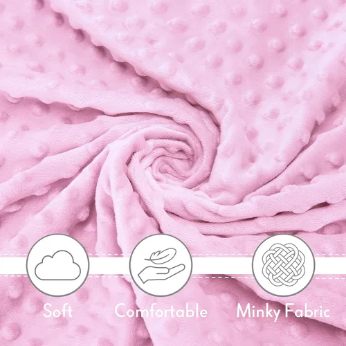 Miniatura 5 de Pro Goleem Loveys para Bebés - Manta de seguridad suave para bebés, juguete para acurrucarse, animales de peluche para recién nacidos, regalos de Q