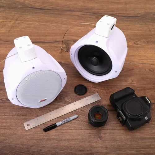 Miniatura 7 de Pyle Altavoces de torre de wakeboard marinos impermeables – Juego de altavoces de doble subwoofer de 6.5 pulgadas y tweeter de 1 pulgada
