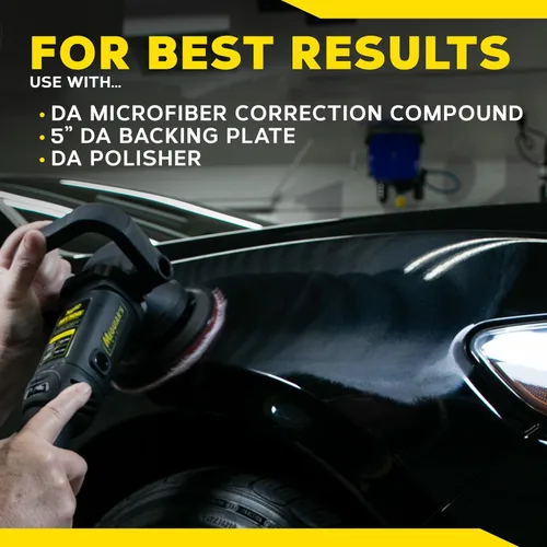 Miniatura 8 de Placa de apoyo Meguiar's giratorio suave, DMC6, 6, Blanco