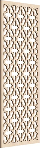 Miniatura 178 de Madison Paneles de pared decorativos de madera con calado, 9 3/8 pulgadas de ancho x 24 3/8 pulgadas de alto x 3/8 de alto, roble rojo rojo (Red Oak)