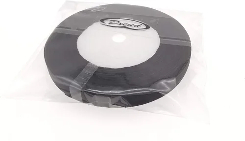 Miniatura 3 de Dxeud Cinta de organza transparente (negro, 1/2" x 50 yardas)