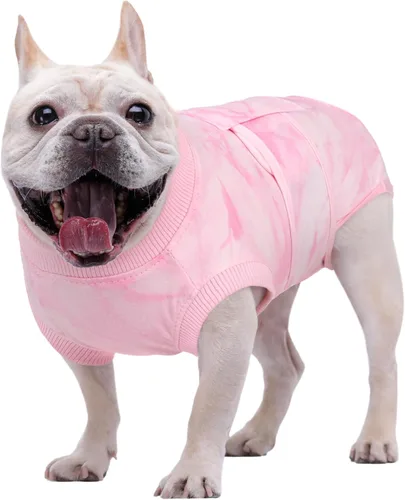 Miniatura 28 de Kuoser - Traje de recuperación para cirugía de perro, traje de recuperación suave y transpirable para perros, para esterilización femenina