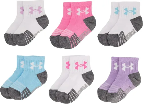 Miniatura 5 de Under Armour Paquete múltiple de calcetines para niña