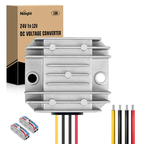 Miniatura 14 de Nilight AC 110V/220V a DC 12V Convertidor de Voltaje 10A 120W Fuente de Alimentación Conmutada Adaptador Transformador Salida de Bajo Voltaje Driver
