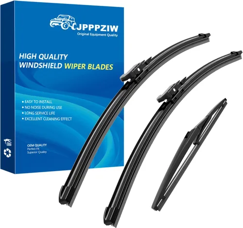 Miniatura 12 de CJPPPZIW® Limpiaparabrisas de repuesto para Toyota FJ Cruiser 2007, 2008, 2009, 2010, 2011, 2012, 2013, 2014, calidad de fabricante original