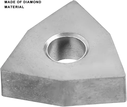 Miniatura 3 de WNMA080408-CBN Inserto de torneado, inserto de cuchilla CBN, cortador de torno CNC Bit Turning Insert Blade para procesar acero endurecido