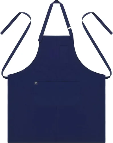 Miniatura 19 de a mont Delantales de chef para mujeres y hombres (protector seco estándar AA2095 y AA2095X) - Delantal con correa para el cuello con bolsillos de 33