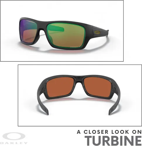 Miniatura 20 de Oakley Turbine OO9263 - Gafas de sol rectangulares para hombre, correa + paquete con kit de gafas de diseñador iWear