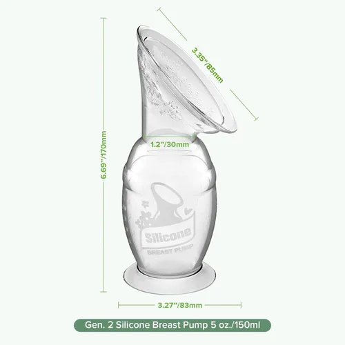 Miniatura 8 de Extractor de leche manual haakaa Gen.2 150 ml/5.4 onzas