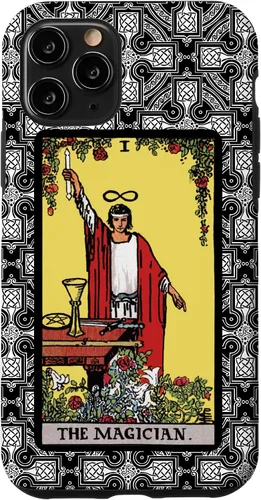 Miniatura 28 de iPhone 13 Pro Tarot Card Mago Celta Cruz para el Tarot Lector de Cartas