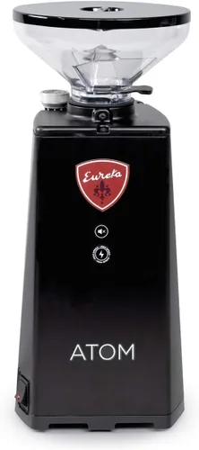 Miniatura 3 de Eureka Atom Speciality 65 - Molinillo de café expreso, tolva corta, rebabas planas de 2.559 in, tecnología silenciosa, dosificación programable