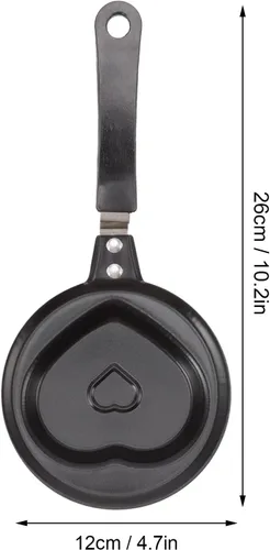 Miniatura 4 de plplaaoo Mini bandeja para huevos, sartén de huevos, sartén antiadherente para huevos, sartén antiadherente innovadora coreana para desayuno