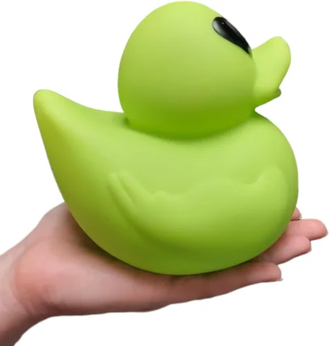 Miniatura 4 de Big Rubber Ducky - Mezcla coleccionable (5.5 pulgadas) de alienígena, robot, dinosaurio, splat, ninja, confeti, corazón rosa, amarillo, unicornio