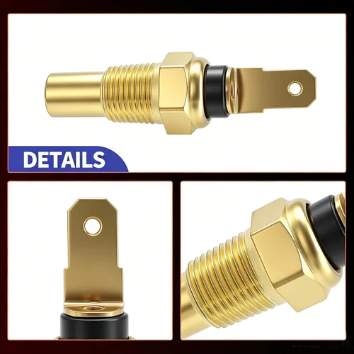 Miniatura 7 de HiSport Sensor de temperatura del refrigerante 1G498-83040 compatible con motor Kubota D1005 D1305 D1703 D850 D905 F2302 V1505 V2203 Motor RTV-X900