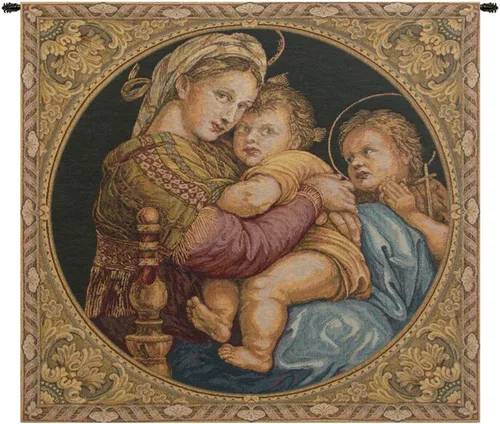 Miniatura 16 de Madonna Di Medjugorie - Tapiz italiano para colgar en pared, 6 pulgadas x 9 pulgadas, algodón/viscosa/poliéster por Raoul Vitale