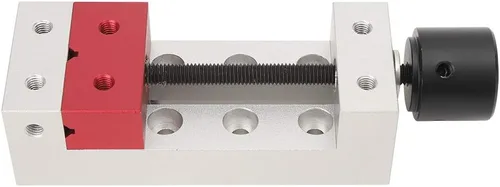 Miniatura 6 de Mini abrazadera plana, 1.969 in/2.0 pulgadas de aluminio, mini prensa de taladro de mesa portátil, tornillo de banco de mesa, herramienta