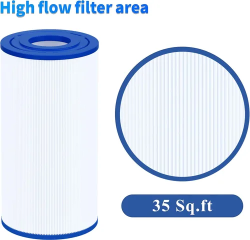 Miniatura 5 de Cryspool® 04061 Filtro compatible con C-4335, PRB35-IN, R173431, Guardain 409-219, FC-2385, 03FIL1300, cartucho de filtro de spa de 35 pies