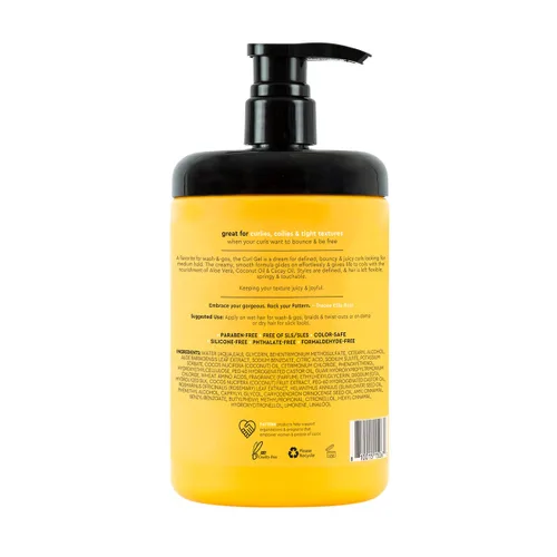 Miniatura 7 de Gel rizador PATTERN Beauty de Tracee Ellis Ross con fijación media con aloe y aceite de Cacay para cabello rizado, 3a-4c