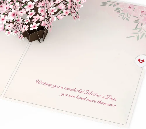 Miniatura 6 de Lovepop Tarjeta del día de la madre para abuela, tarjeta emergente de flor de cerezo, 5 x 7, tarjeta pensativa para abuela, flores emergentes