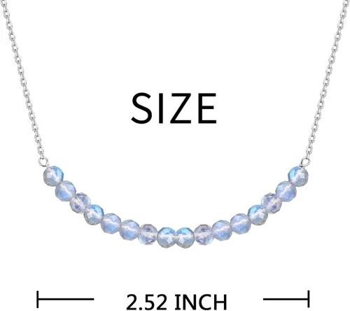 Miniatura 7 de Collar de plata de ley real con dije de corazón para hermana, regalo de hermana