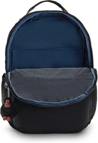 Miniatura 3 de Kipling Mochila para laptop Seúl extra grande de 17 pulgadas para mujer, duradera, espaciosa con correas acolchadas para el hombro, bolsa escolar