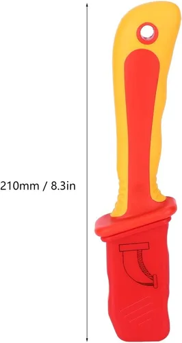 Miniatura 2 de Walfront (IEC60900 1000V) Aislamiento Electricista Cuchillo Anti-Magnético Tira Rápida Cable Stripper Cortador para Instalación de Instrumentos