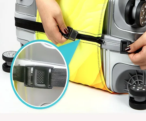 Miniatura 3 de YEKEYI Funda protectora de maleta de viaje con cremallera, funda de equipaje lavable de 18 a 32 pulgadas