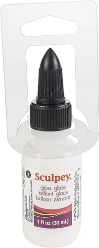 Miniatura 2 de Sculpey Polyform Sculpey Glaze 1 onza brillante (paquete de 3)
