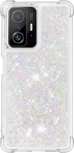 Miniatura 62 de Glitter Sparkle Moving Quicksand Flowing Cover para Xiaomi Redmi Note 10S Bling Liquid Clear Star Heart Silicona Bumper Funda transparente de goma a