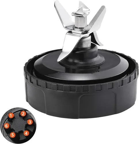 Miniatura 14 de Vasos de licuadora aptos para Ninja, piezas de repuesto de vasos de 16 onzas con tapas, accesorios de licuadora compatibles con Nutri Ninja Auto IQ