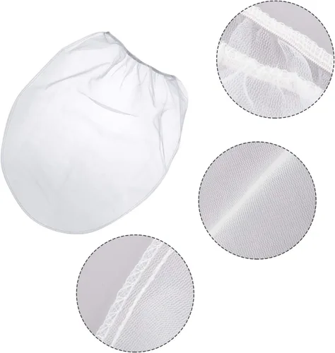 Miniatura 4 de Boao Bolsas de filtro de pintura, bolsas de filtro de pintura de malla fina blanca, filtro de cubo desechable para pintura, jardinería, protección