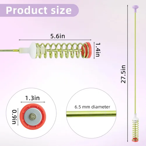 Miniatura 2 de Barra de Suspensión WA45N3050AW/A4 WA45T3400AW/A4 WA45T3200AW/A4 WA40A3005AW/A4 para Lavadora Samsung WA54R7200AW/US WA54R7200AV/US WA45T3400AP/A4