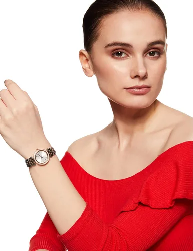 Miniatura 9 de Michael Kors Petite Darci - Reloj de tres manos con detalles brillantes 1024in