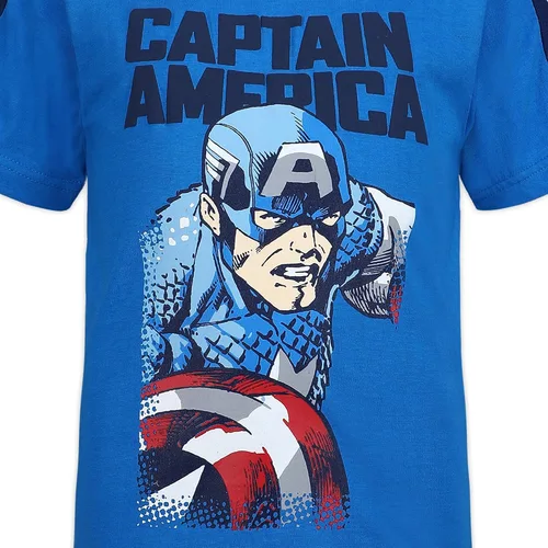 Miniatura 3 de Marvel Little Avengers - Juego de camiseta de manga corta para niño (4 unidades)