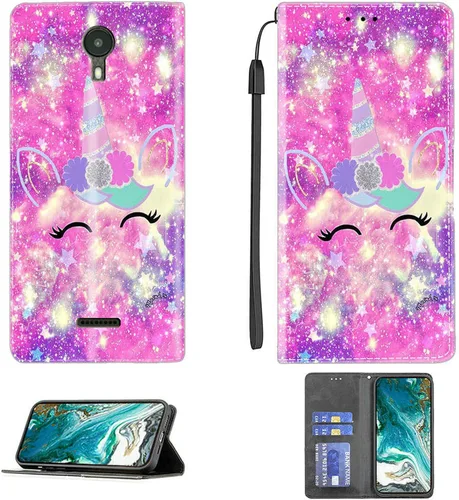 Miniatura 33 de Funda para Moto One Zoom compatible con Motorola One Zoom Phone Case Flip Stand Cover Magnetic Close YHD