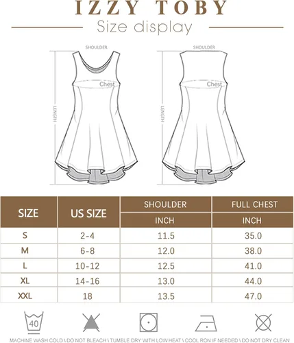 Miniatura 5 de IZZY + TOBY Camisones de algodón para mujer, sin mangas, suave, camisón de noche, camisón largo