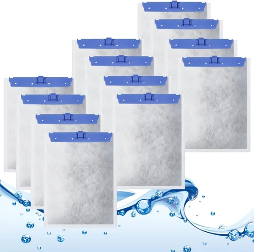 Miniatura 8 de Cartucho de filtro de acuario compatible con filtros de alimentación Tetra Whisper Bio-Bag, cartuchos de filtro de repuesto para cartuchos Tetra