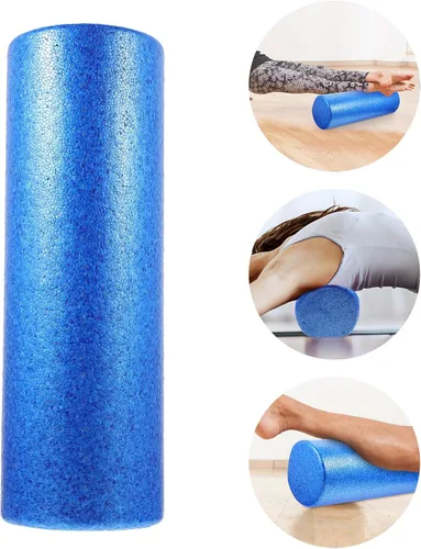 Miniatura 3 de Wakauto Rodillo de yoga de alta densidad para masaje muscular profundo y alivio de tensión, masajeador corporal Epp firme para fitness, relajación