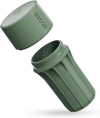 Miniatura 18 de Staze Recipiente hermético a prueba de olores (5.0 fl oz) – Tarro sellado al vacío con protección UV, recipiente impermeable para almacenamiento